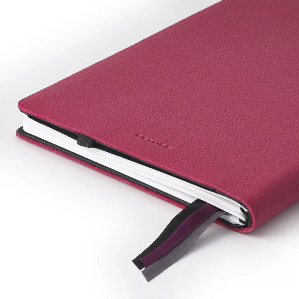 Whitebook, soft calf leather,  MX, corail