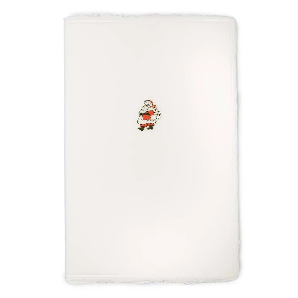 Christmas card Little Santa laid paper