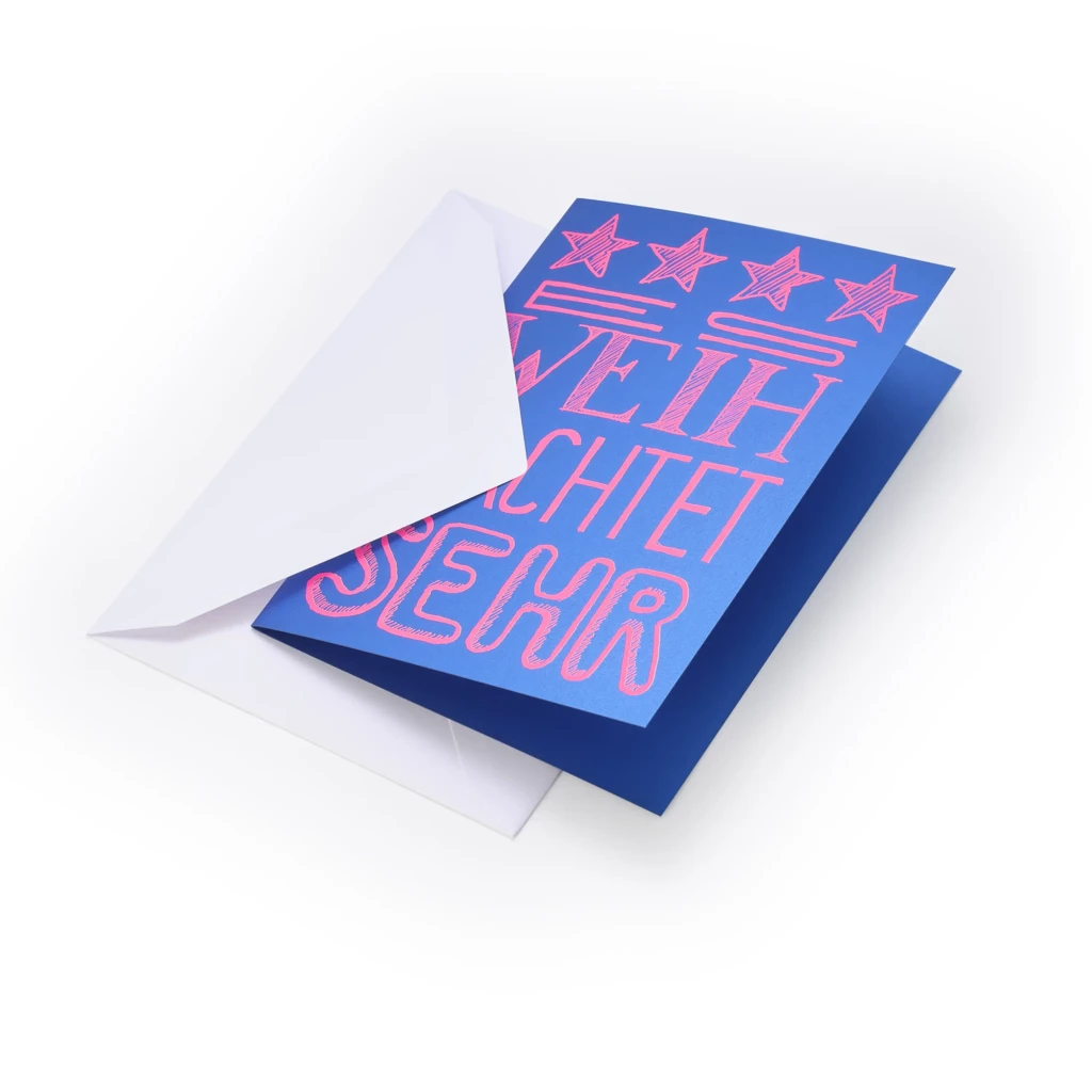 weihnachtskarte_es_weihnachtet_sehr_2 Christmas card Es weihnachtet sehr