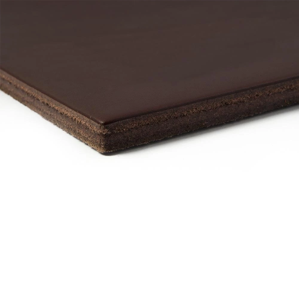 Mouse Mat Noce, leather, 24.0  x 24.0 cm, brown