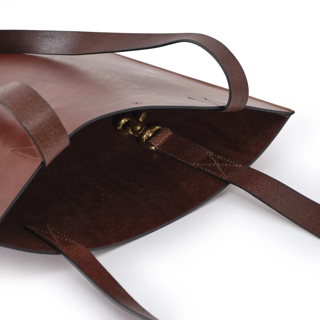 LEGENDÄR Leather Bag KERRY dark brown