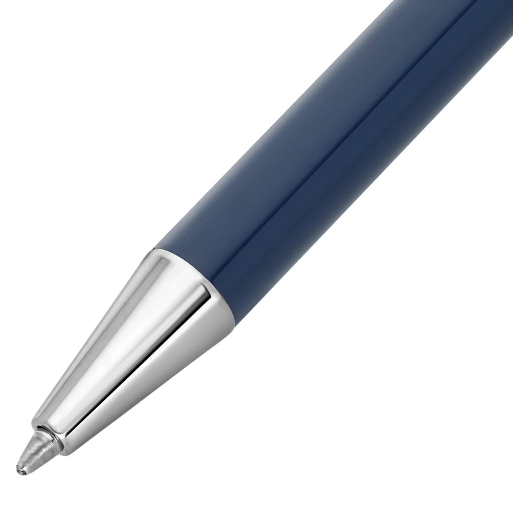 S.T. Dupont Classique Ballpoint Pen Blue/Palladium