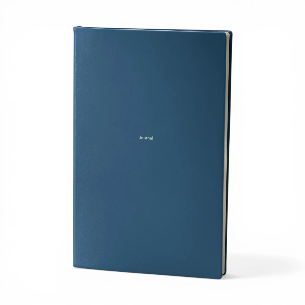 Journal L Notebook ruled Prussian Blue