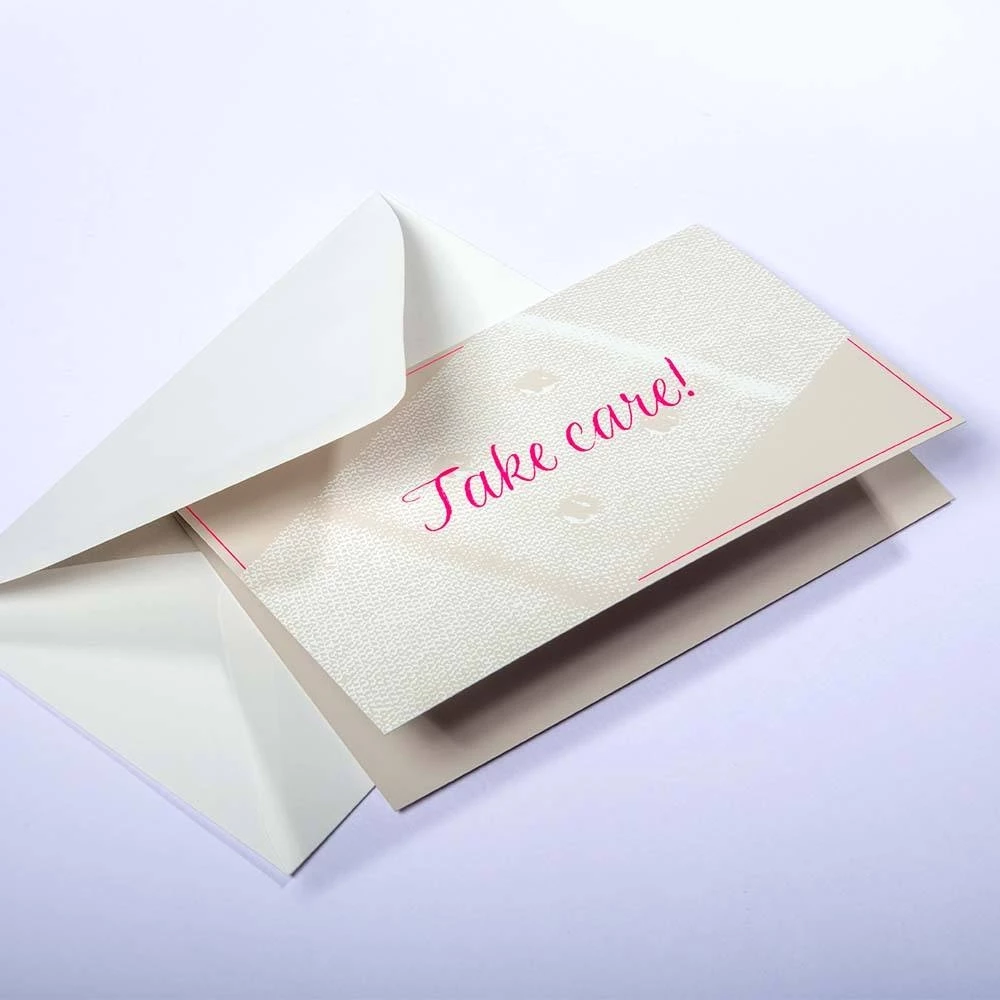 grusskarte_take_care_pure_sand_3 Greeting card Take Care! pure sand