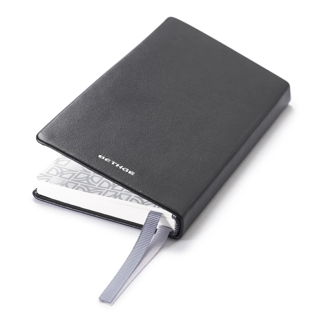 Pocket Datebook 2027 TeBe Skin Black Vegan