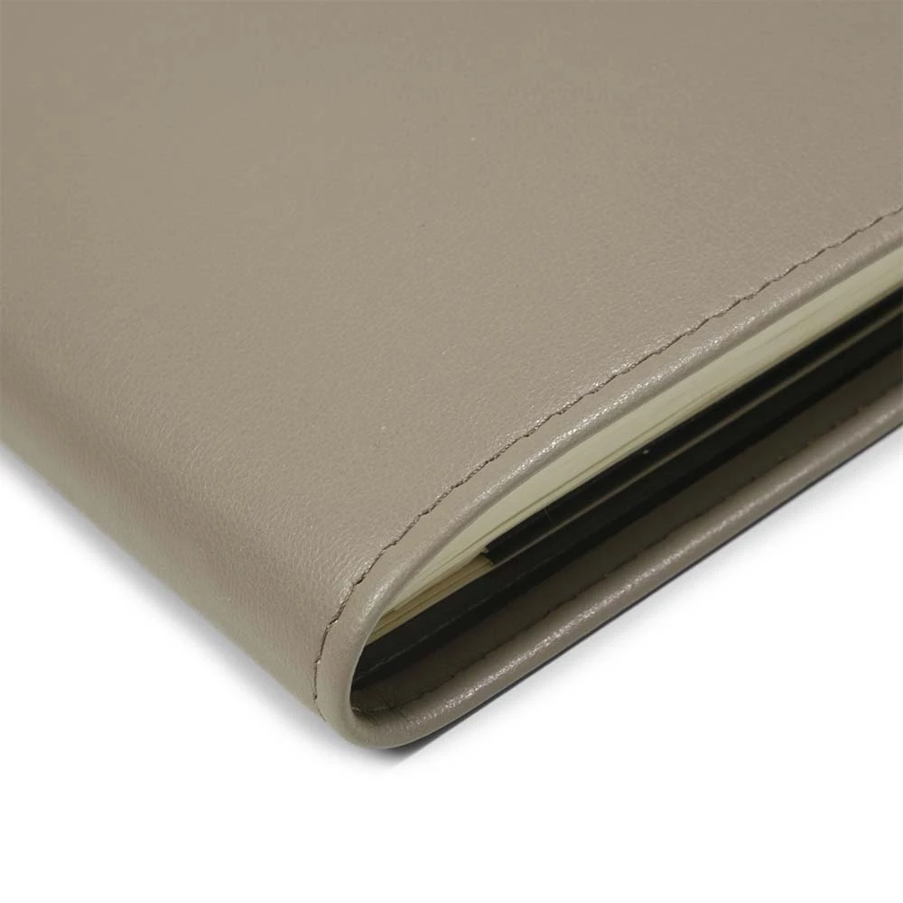 Book cover A4 for LEUCHTTURM1917 notebooks, leather, taupe