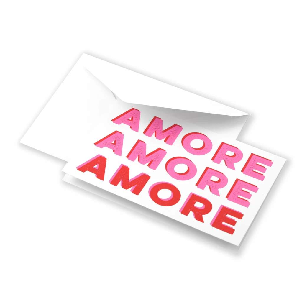 grusskarte_amore_2 “AMORE” Greeting Card