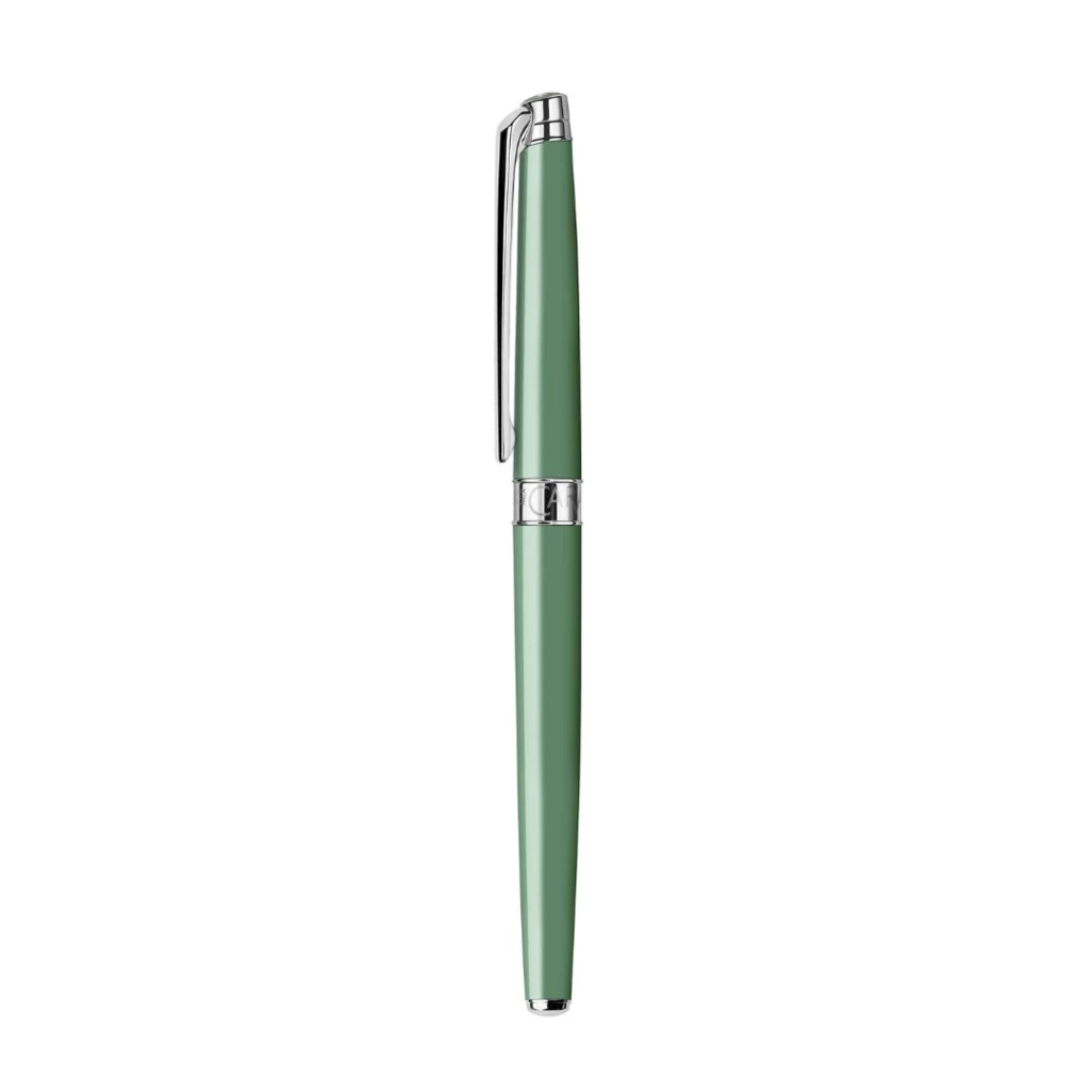 Caran d’Ache Léman Slim Fountain Pen, Vert de Gris, M nib