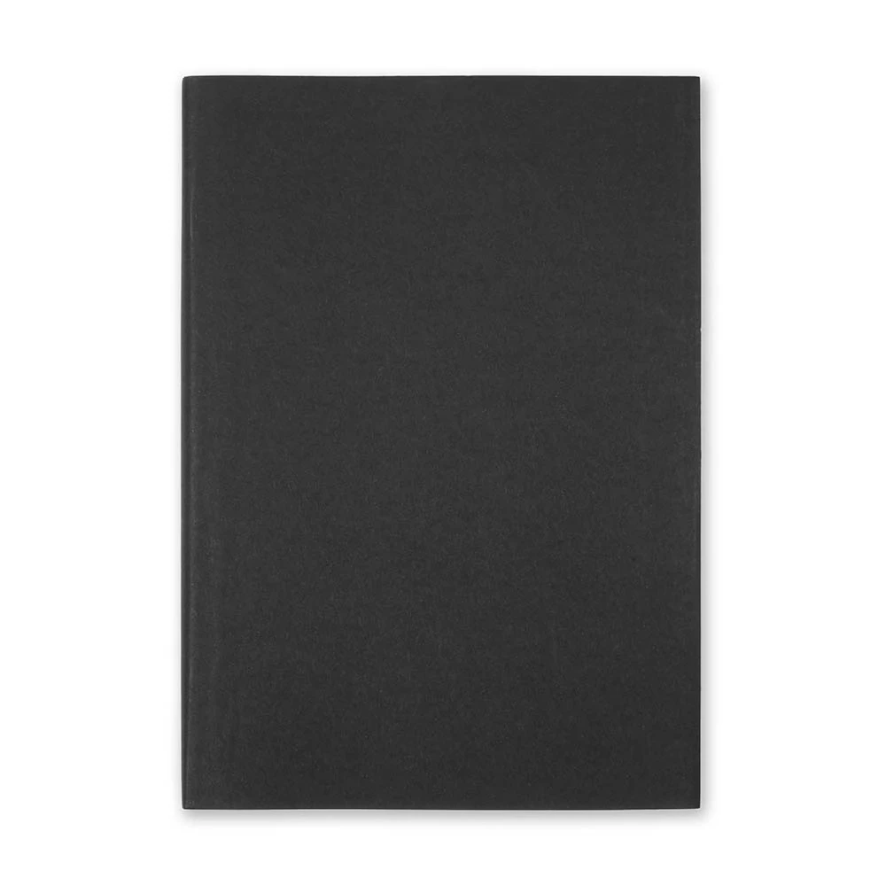 Notebook Refill, black, 144 pages, black, squared