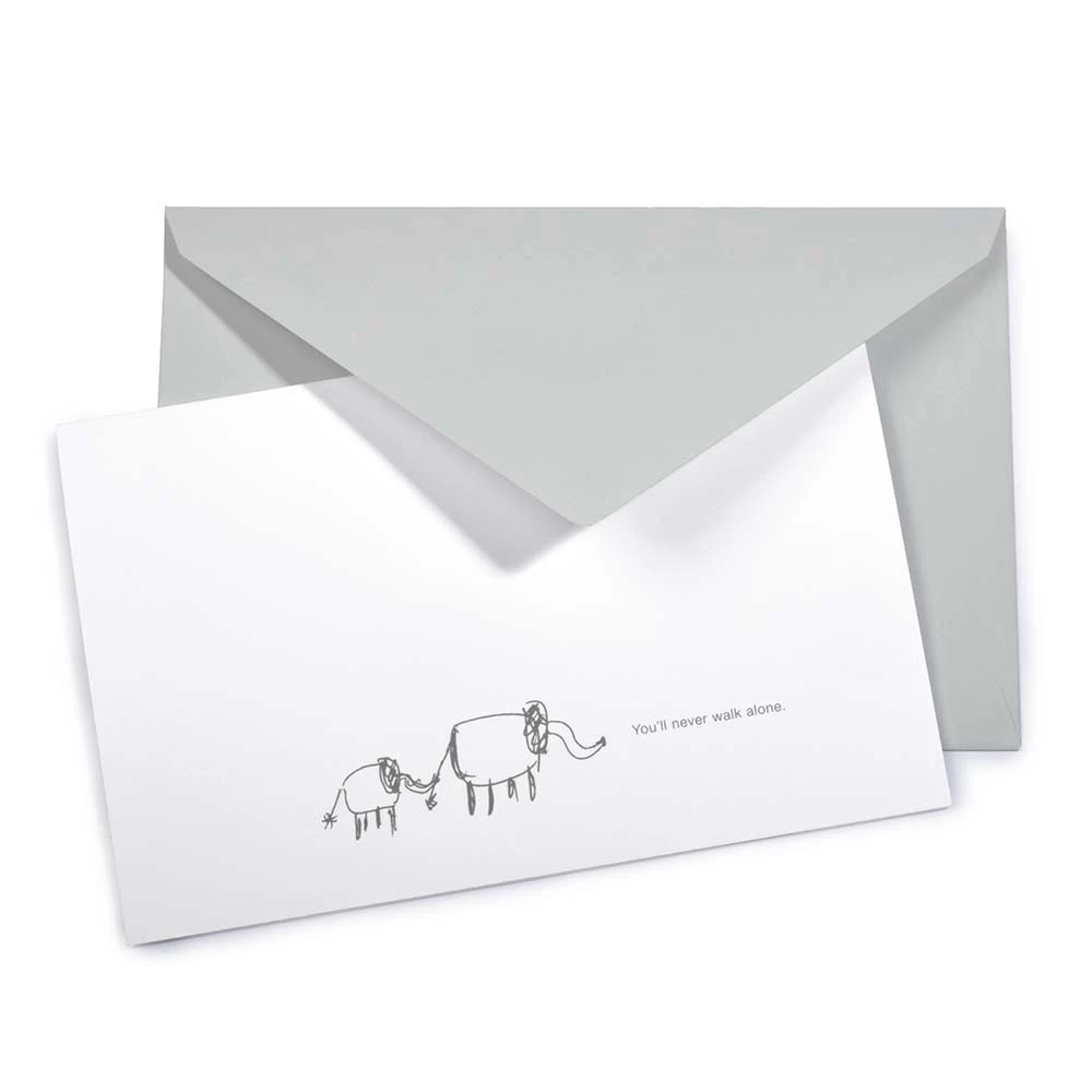 grusskarte_youll_never_walk_alone_2 Greeting card You'll never walk alone