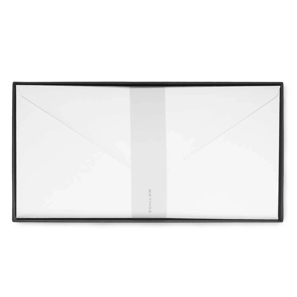 25 long DIN envelopes, Smooth White