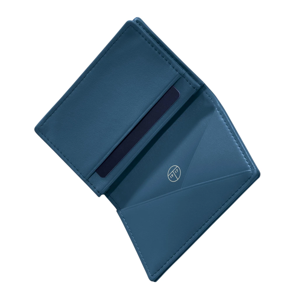 Business Card Caddy Prussian