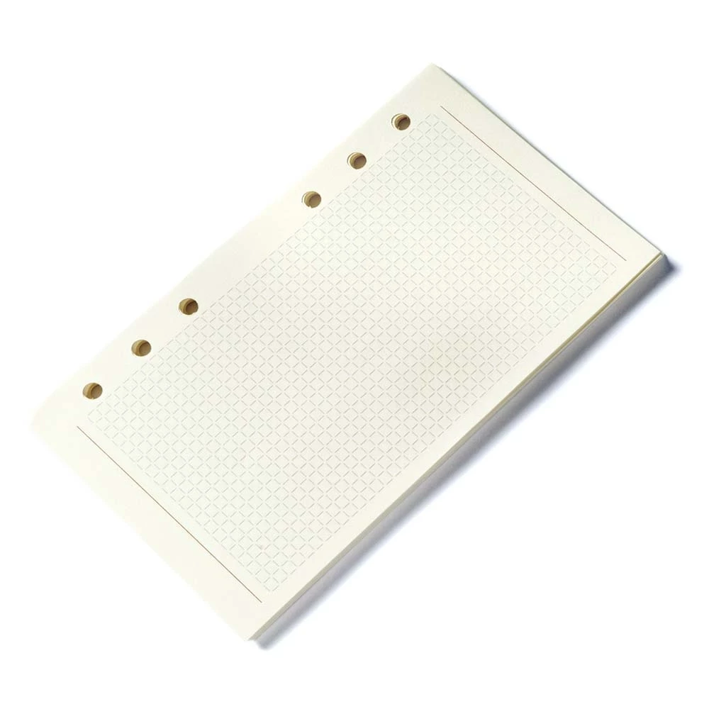 Refill for Personal Planner, notes pages, squared