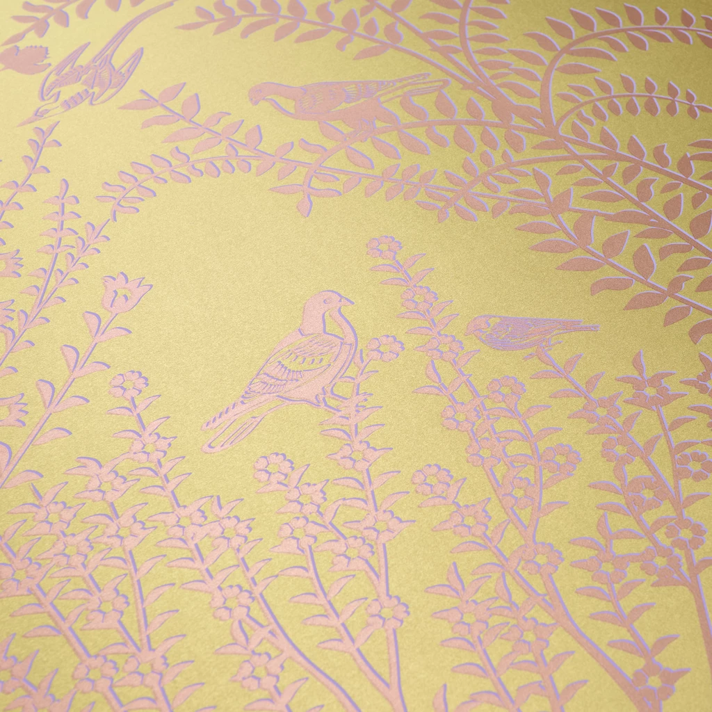 Wrapping paper paradise gold 50 x 70 cm, 3 sheets
