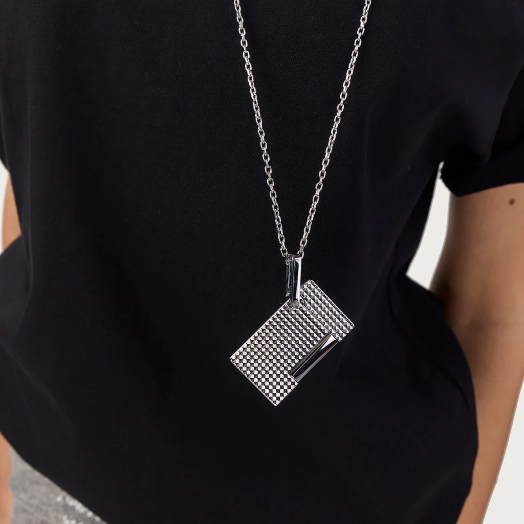 S.T. Dupont Lighter Necklace – Black