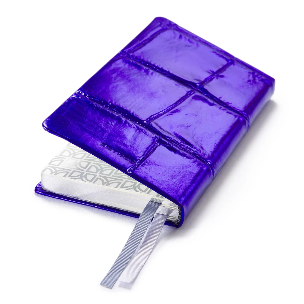 Pocket Datebook 2027 Violet Leather