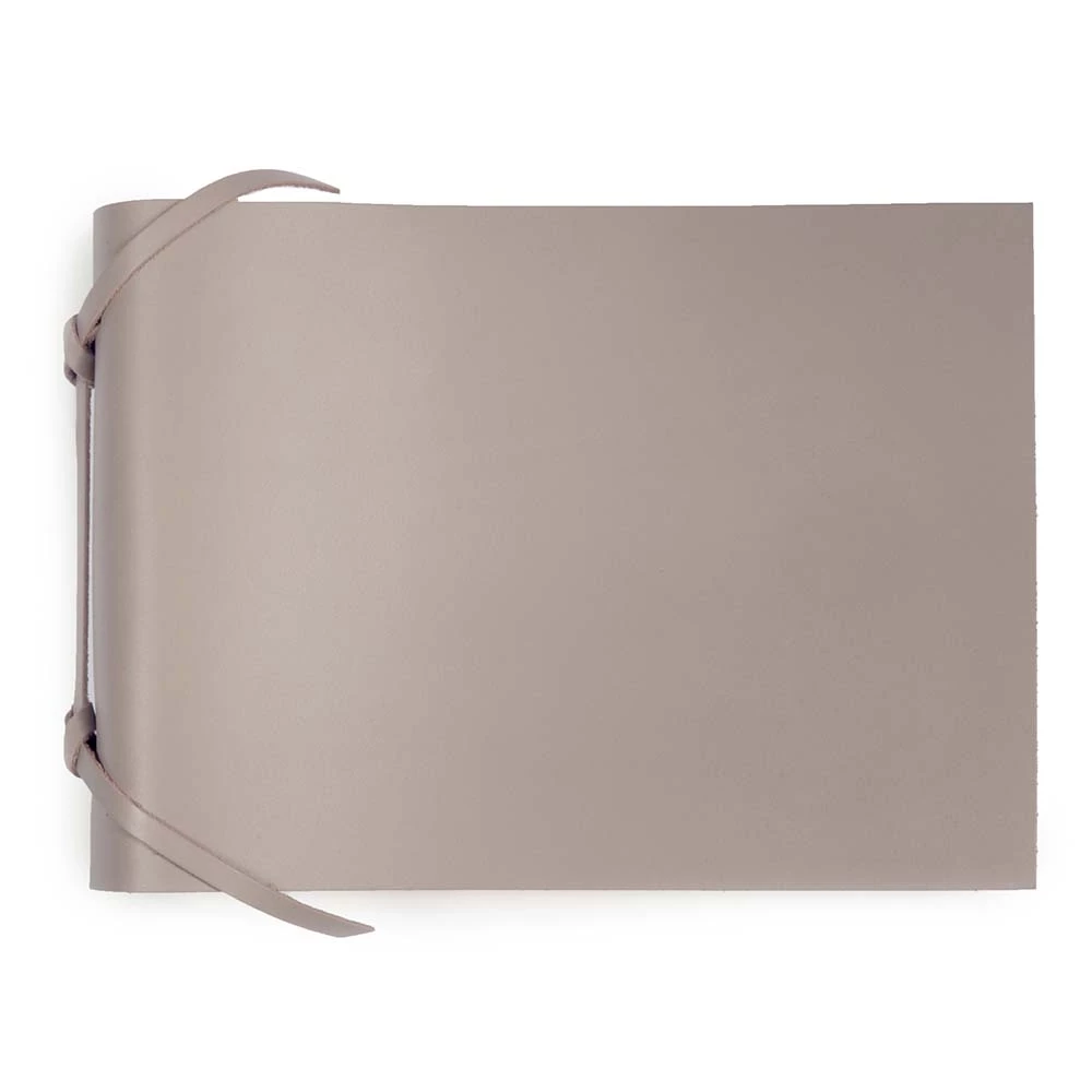 Photo Album, 30 pages, leather, 20.5x15 cm, taupe