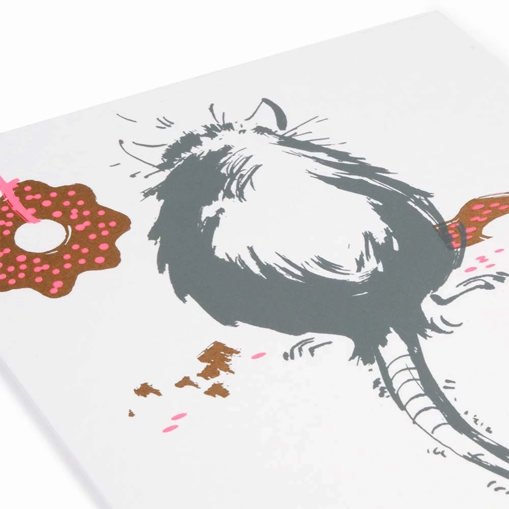 Christmas card nibble nibble gnaw