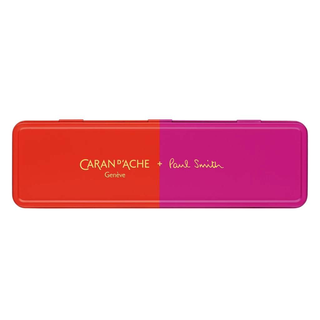 Caran d'Ache 849 Paul Smith 4 Ballp. Pen, warmred/melrose