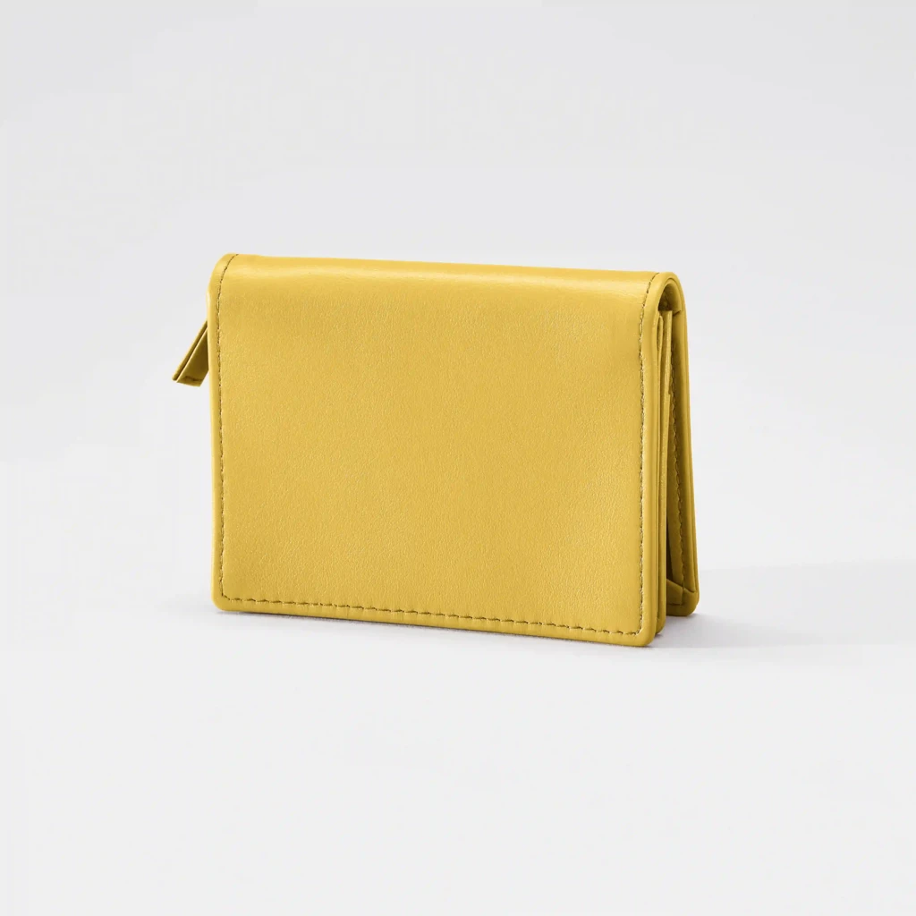 Financier Small Wallet Mustard