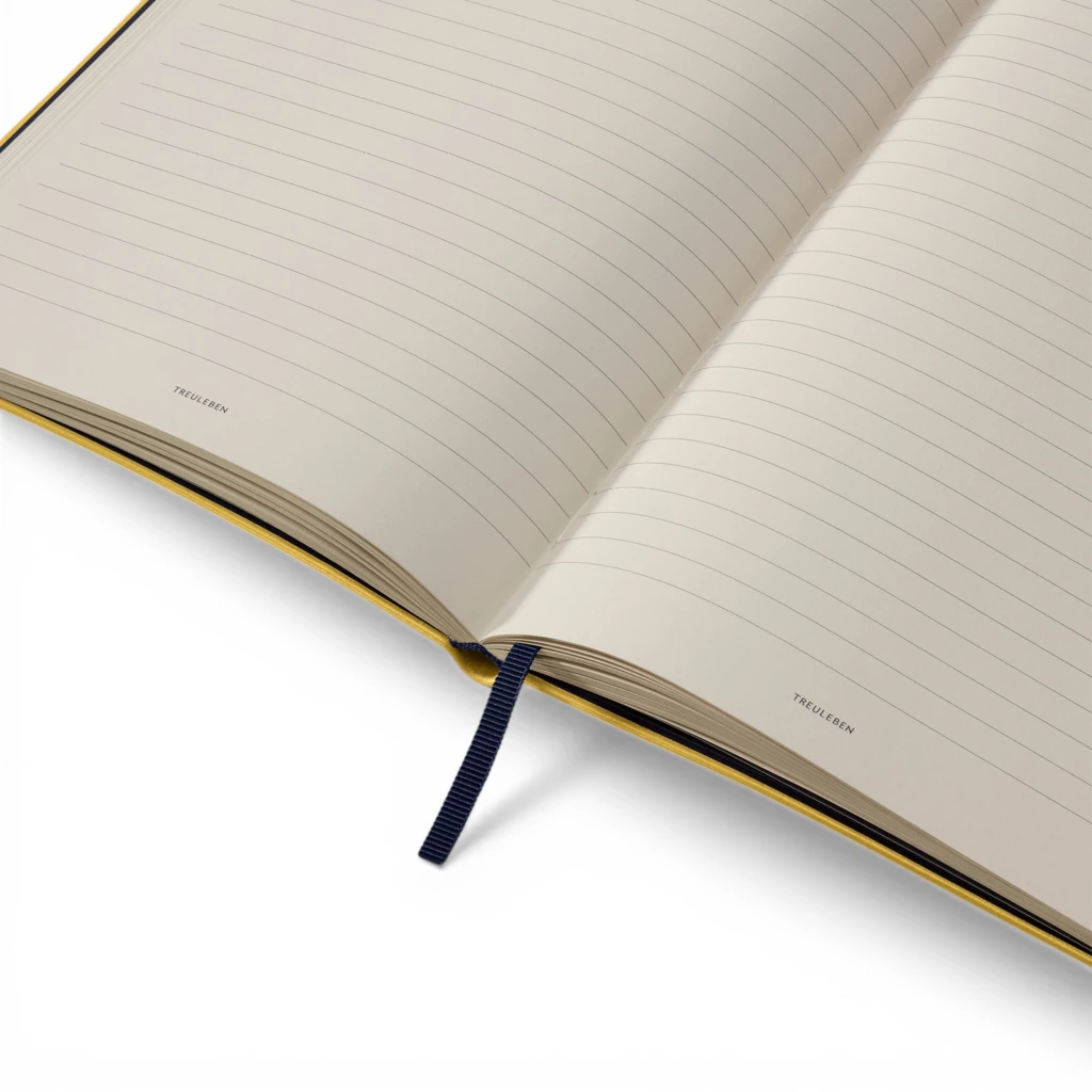 Journal S Notebook ruled Mustard