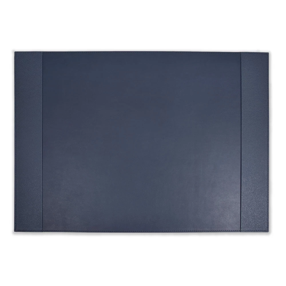 Desk Pad, nappa leather, 54 x  38 cm, dark blue