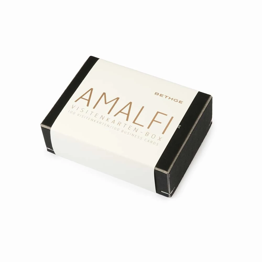 100 business cards, laid paper