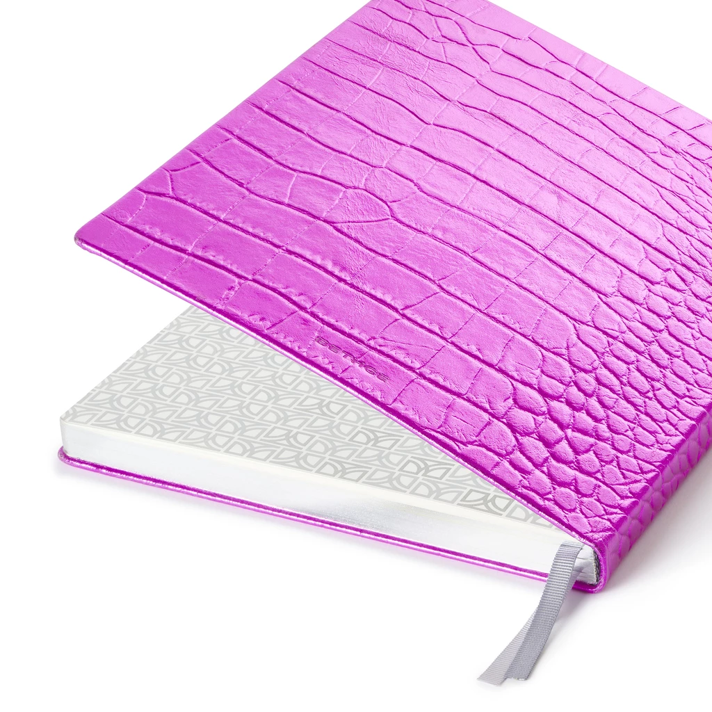 Weekly Planner 2027 Wild Pink Leather