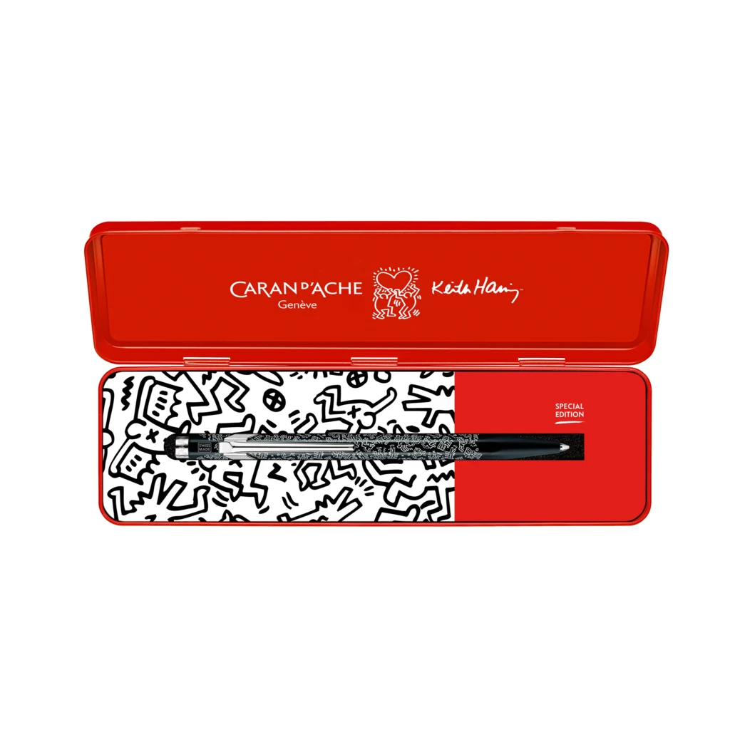 Caran d'Ache 849 Keith Haring Ballpoint Pen, black