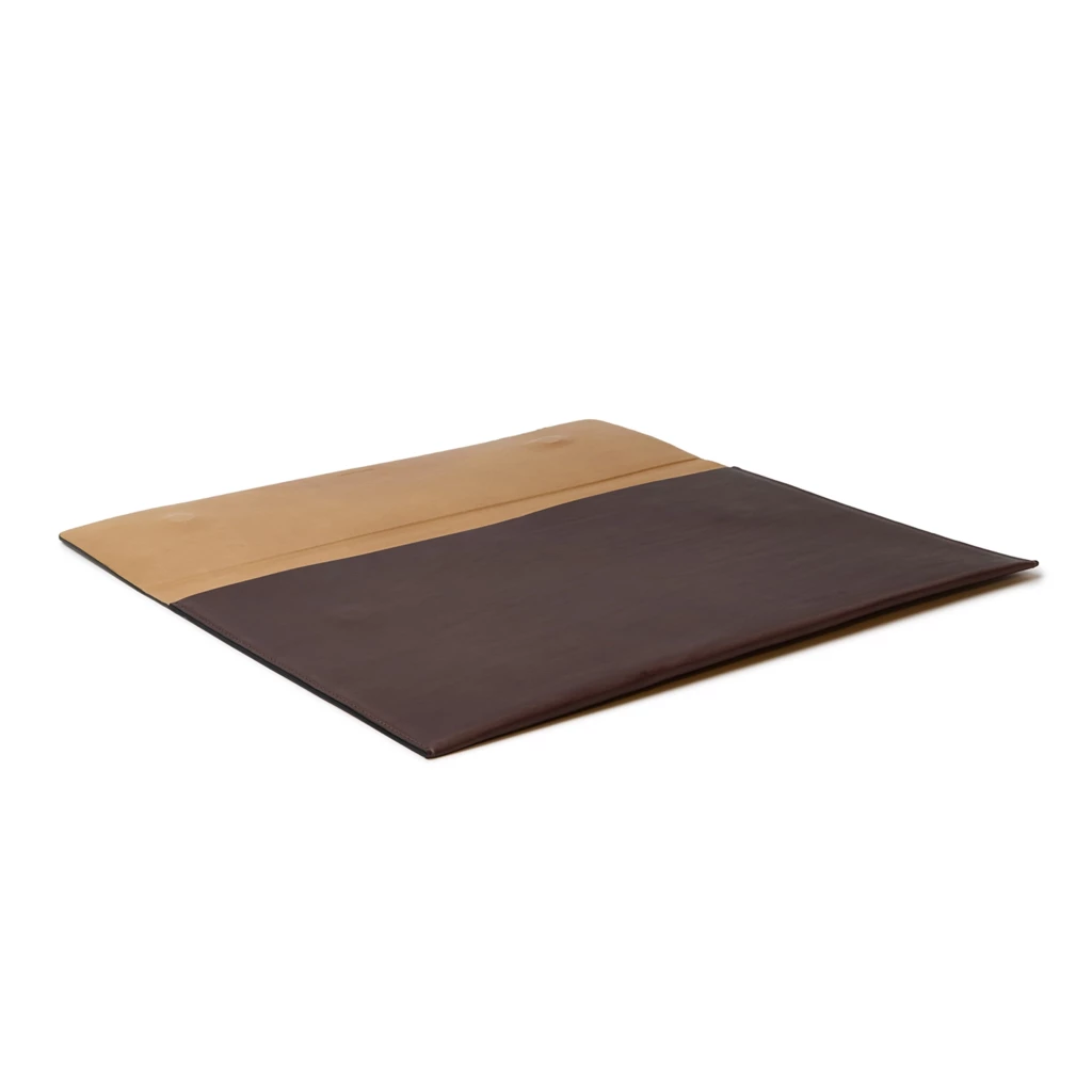 LEGENDÄR SLYMM Briefcase, leather, dark brown