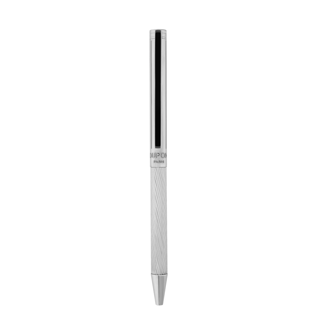 S.T. Dupont Classique Ballpoint Pen Lines Palladium