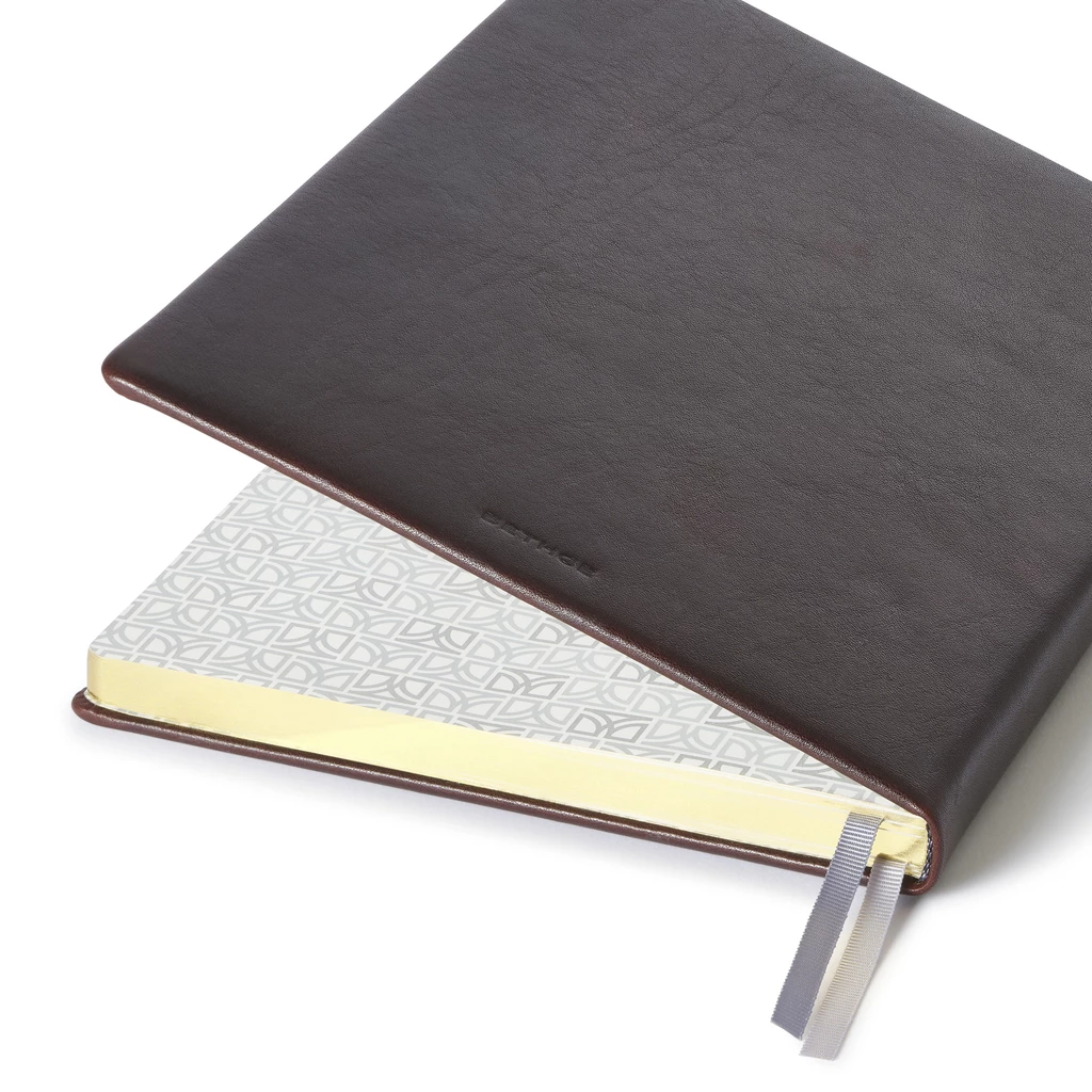 Weekly Planner 2027 Verona Brown Cowhide Leather