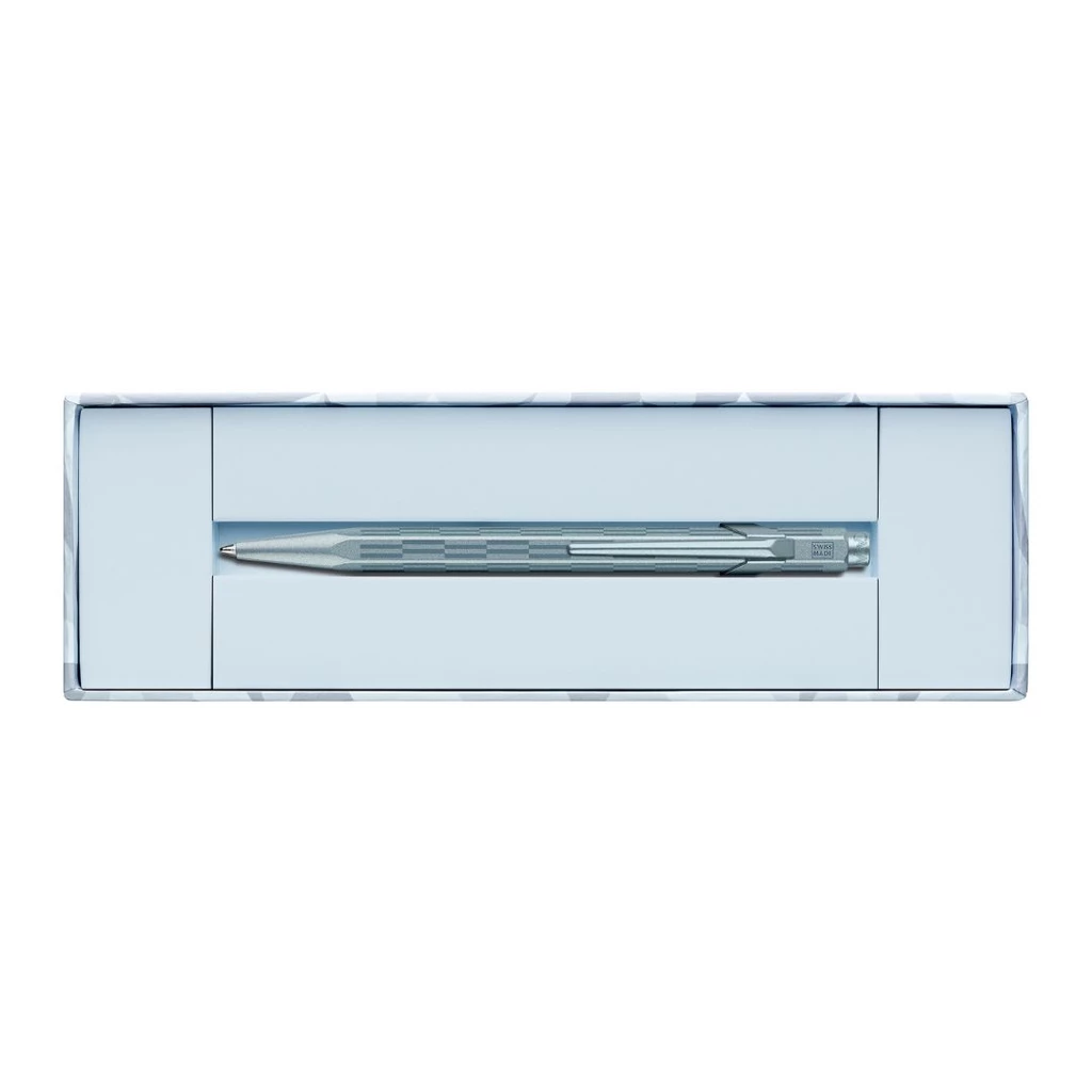 Caran d’Ache 849 Ballpoint Pen – Blue Alpine Frost (Limited Edition) 
