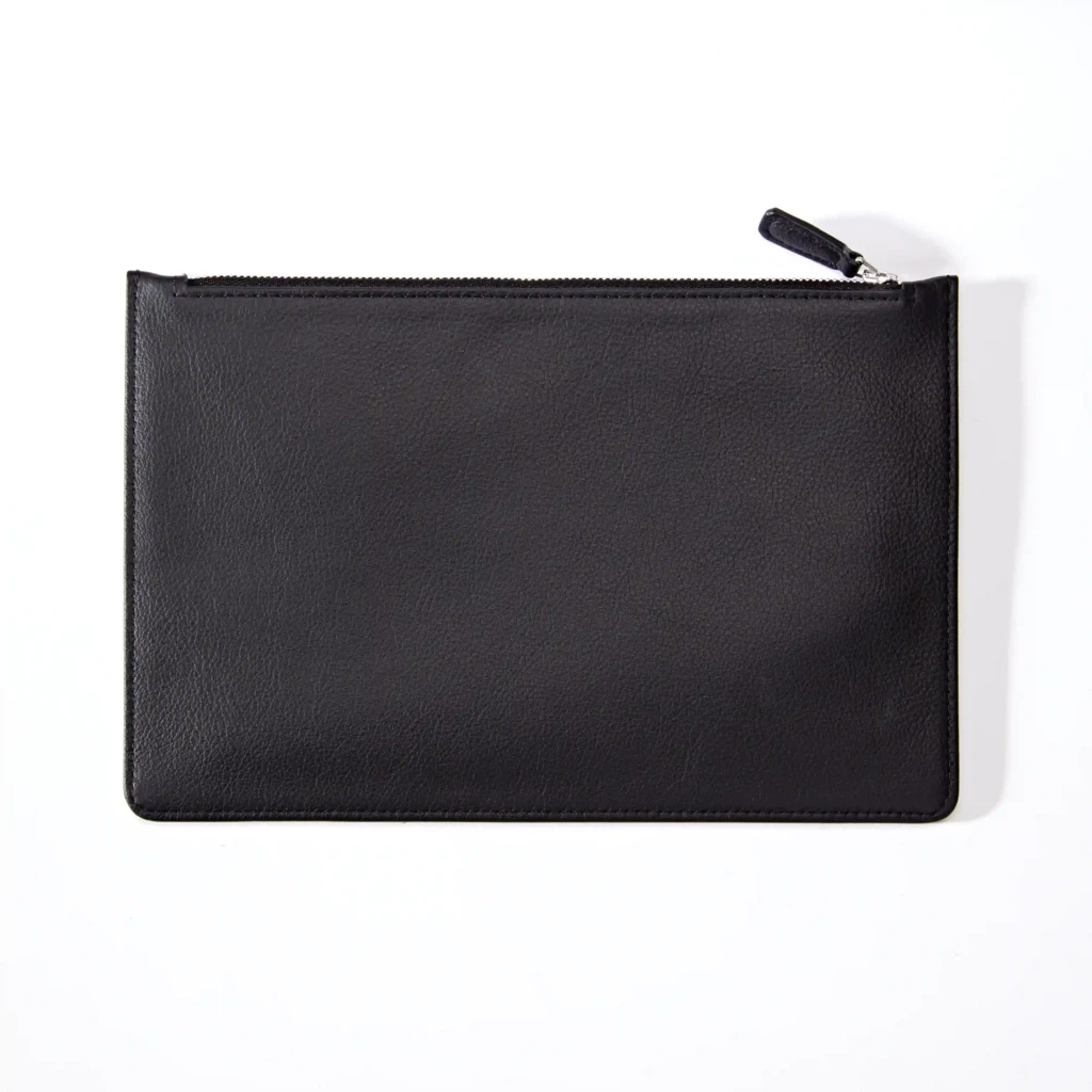 Pouch with Zip, Kollektion 1977, leather