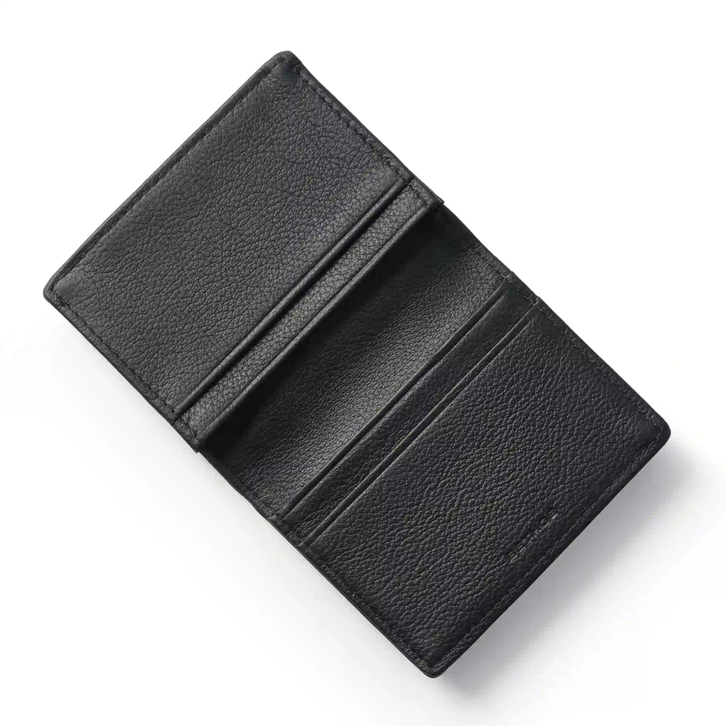 kartenetui_gefaltet_3_cc_kollektion_1977_leder_schwarz_1 Leder Kartenetui Gefaltet Schwarz 3 Karten
