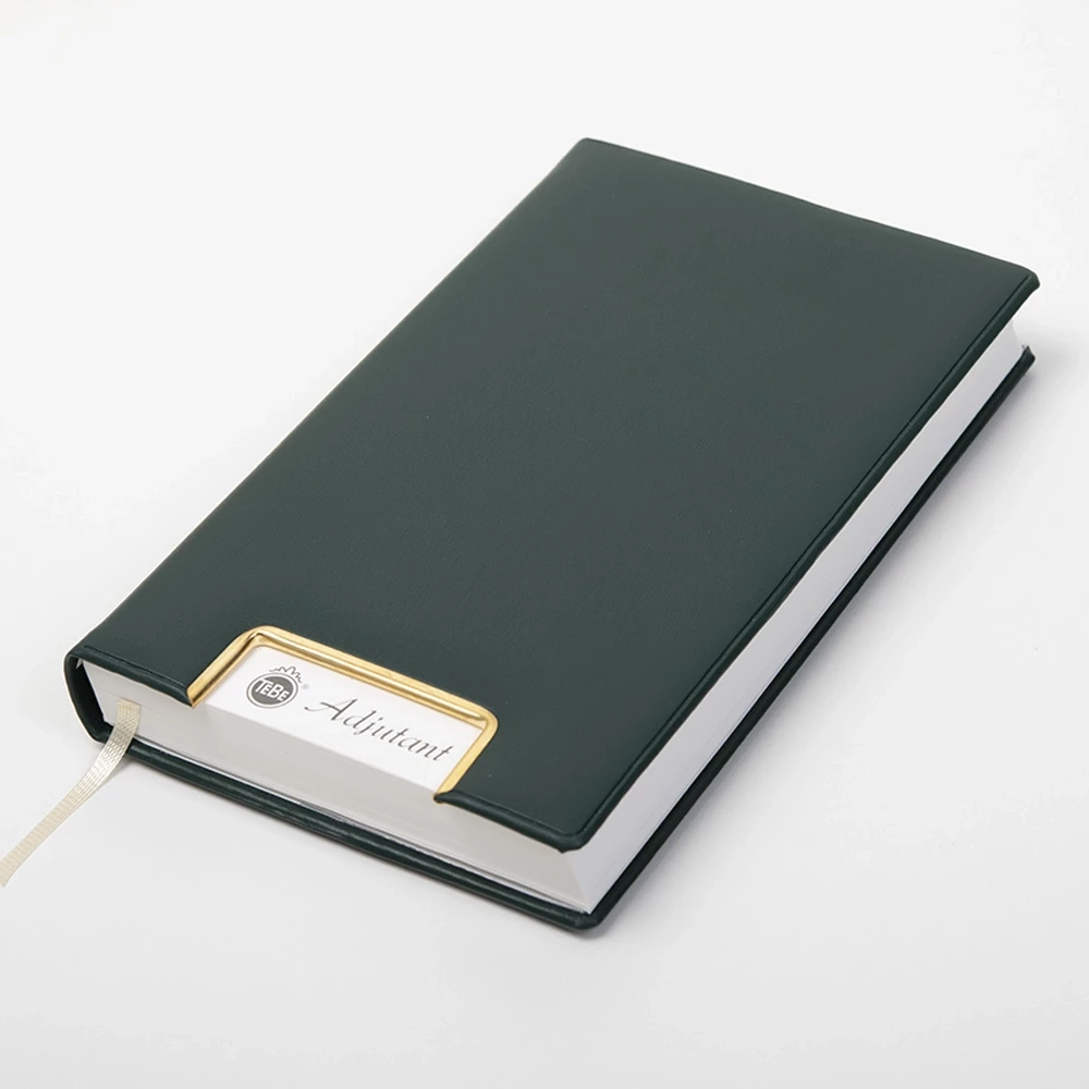 Adjutant daily calendar 2026 TeBeskin emerald green
