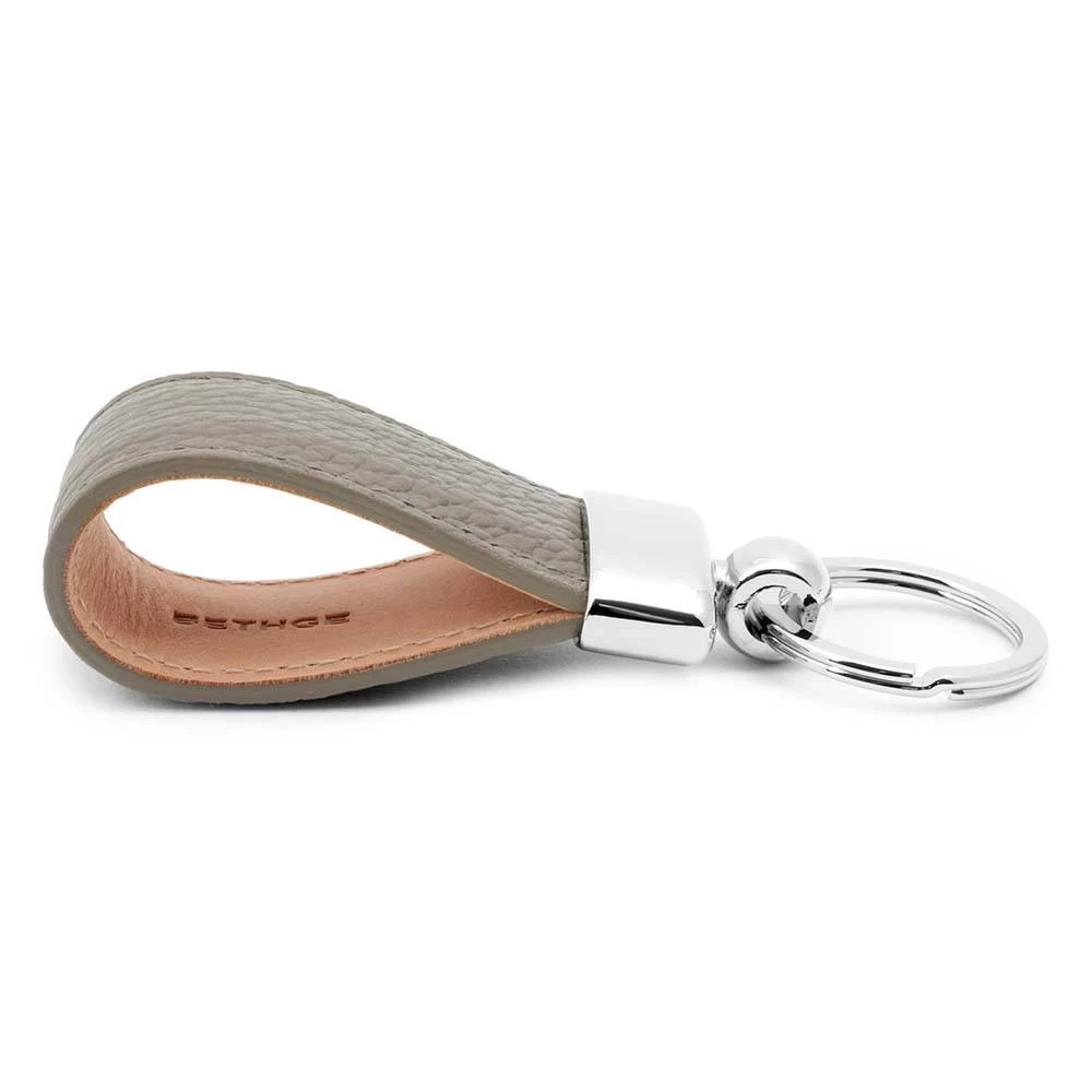 Key Ring Adri, leather, taupe