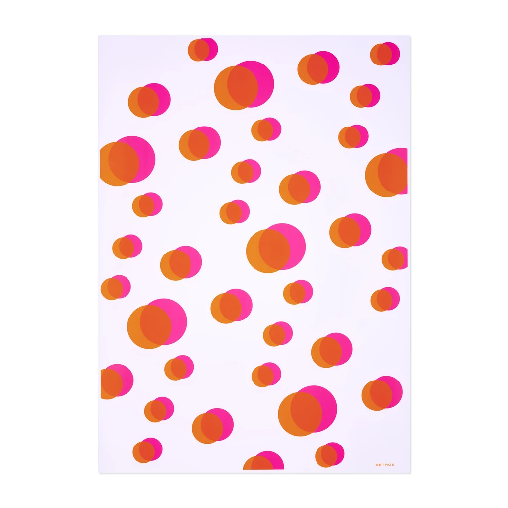 Wrapping paper eclipse 50 x 70 cm, 3 sheets