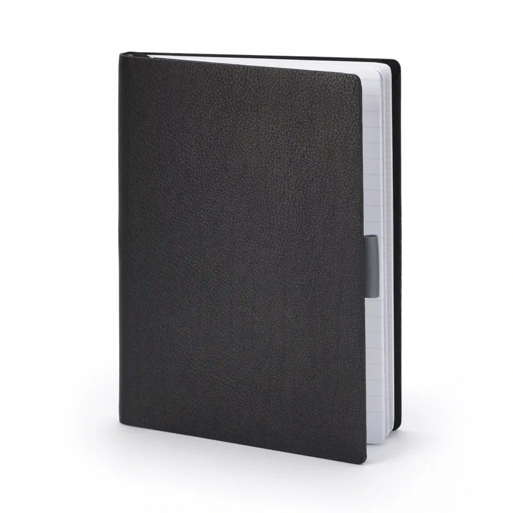 Whitebook, soft calf leather,  MX, black