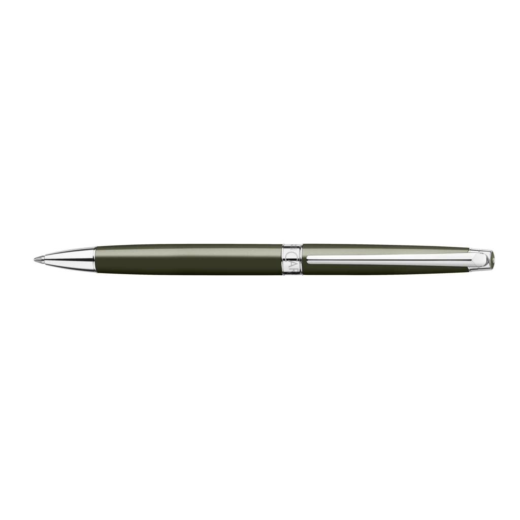 Caran d'Ache Léman Slim Terre  d'Ombre Ballpoint Pen, rhod.