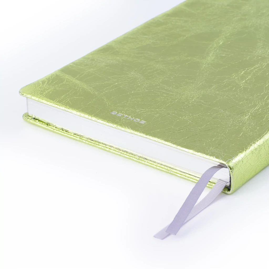 Notebook A5, leather, Aurora, dotted