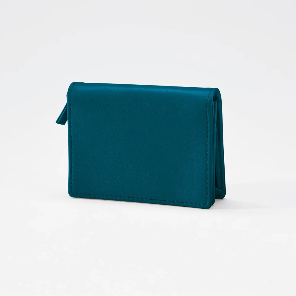 Financier Small Wallet Petrol