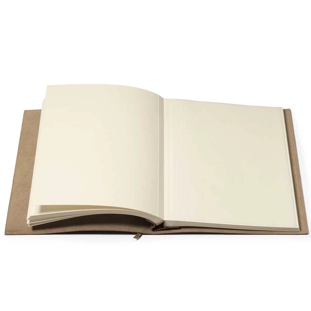 Photo Album, 30 pages, leather, 23x30 cm, tan