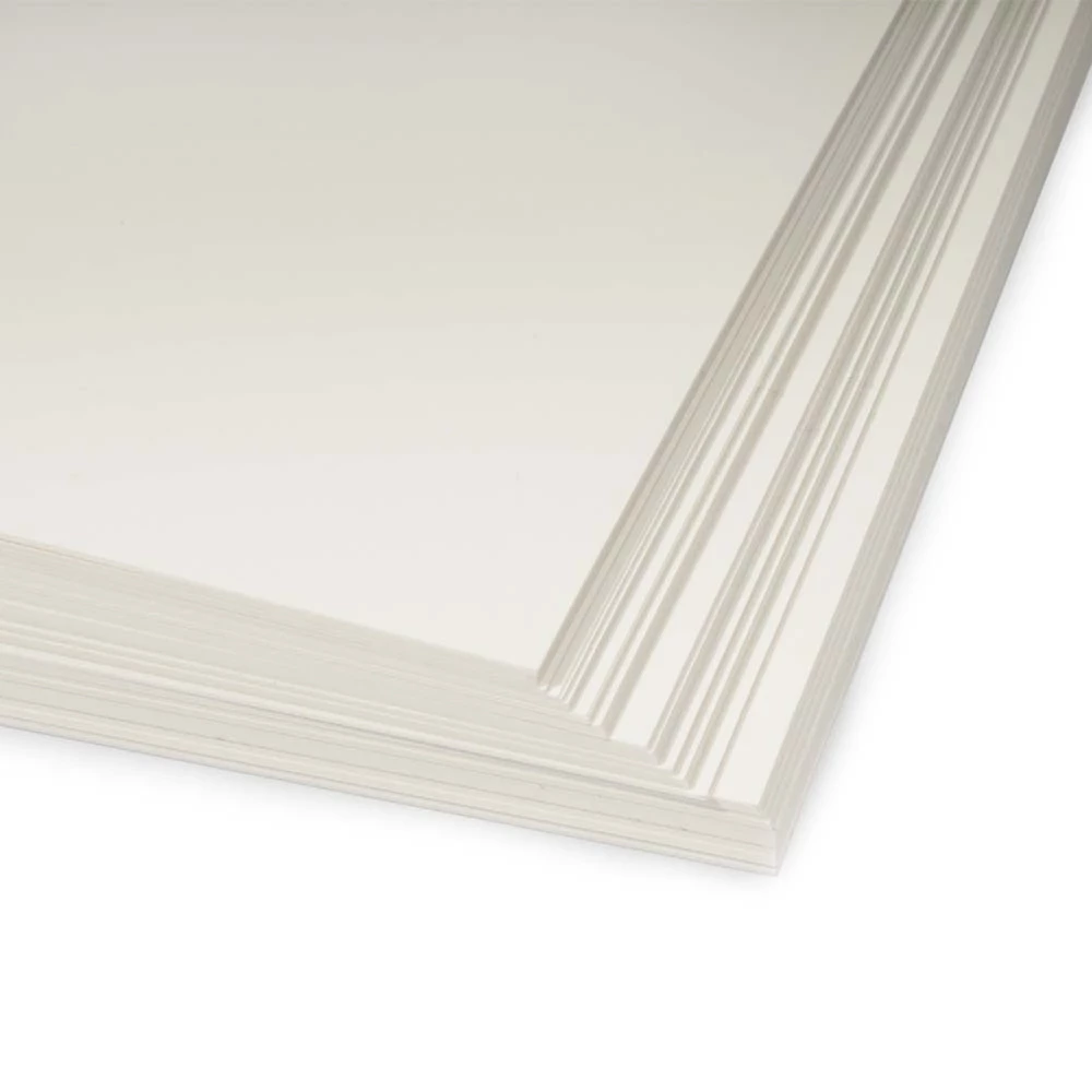 100 letterheads A4, Opal Ecru