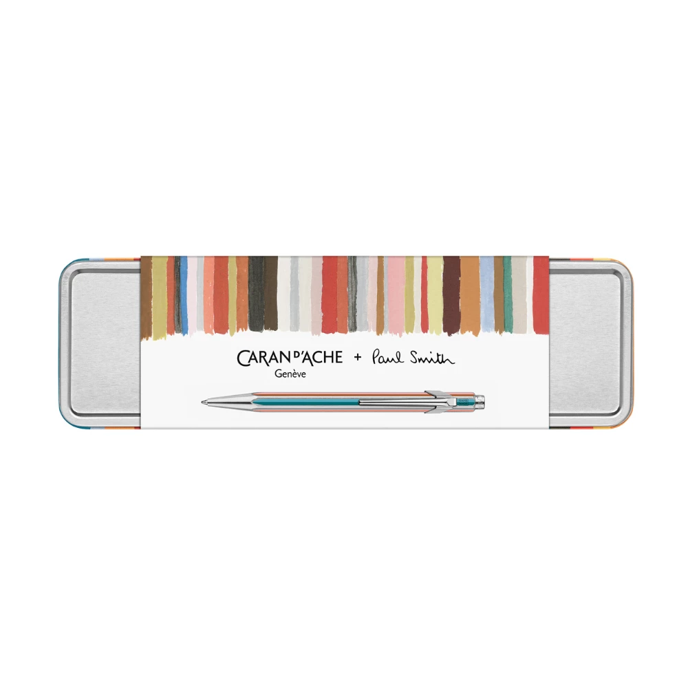 Caran d'Ache - 849 - ballpoint pen- Paul Smith - silver