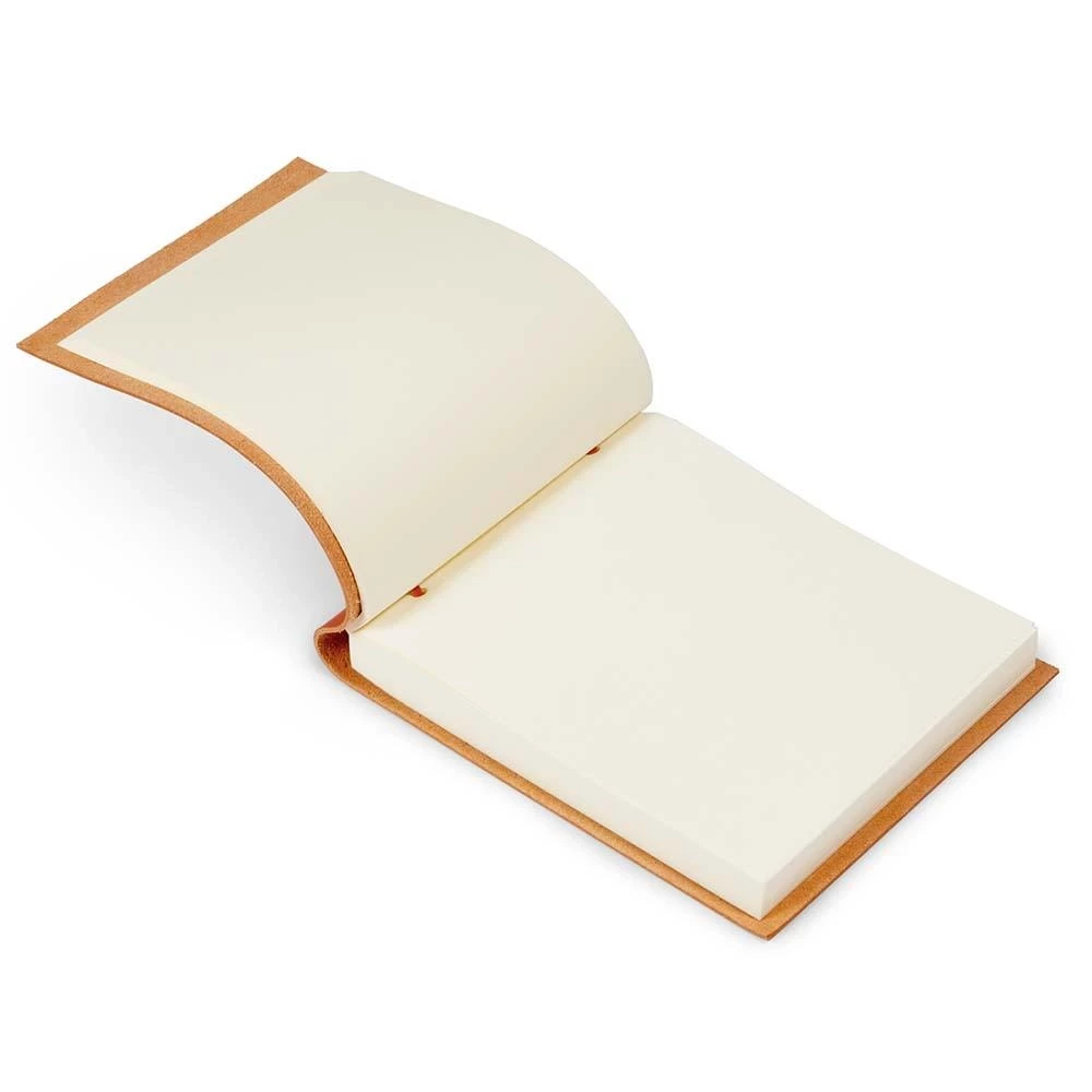 Sketchpad Blocco, leather, large, orange