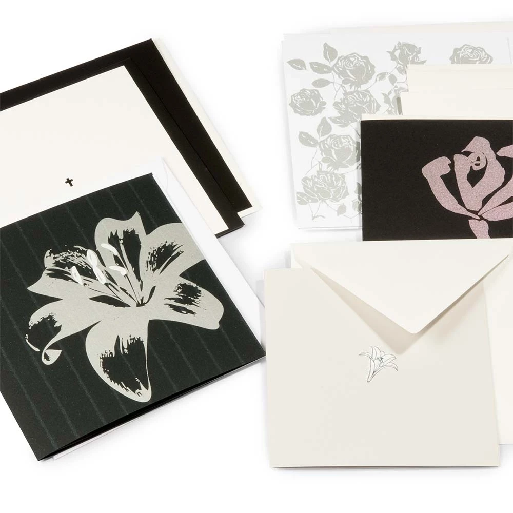 Sympathy Greeting Card Set – 9 Folded Cards