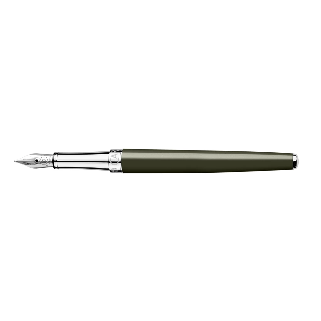 Caran d'Ache Léman Slim Terre  d'Ombre Fountain Pen, nib M