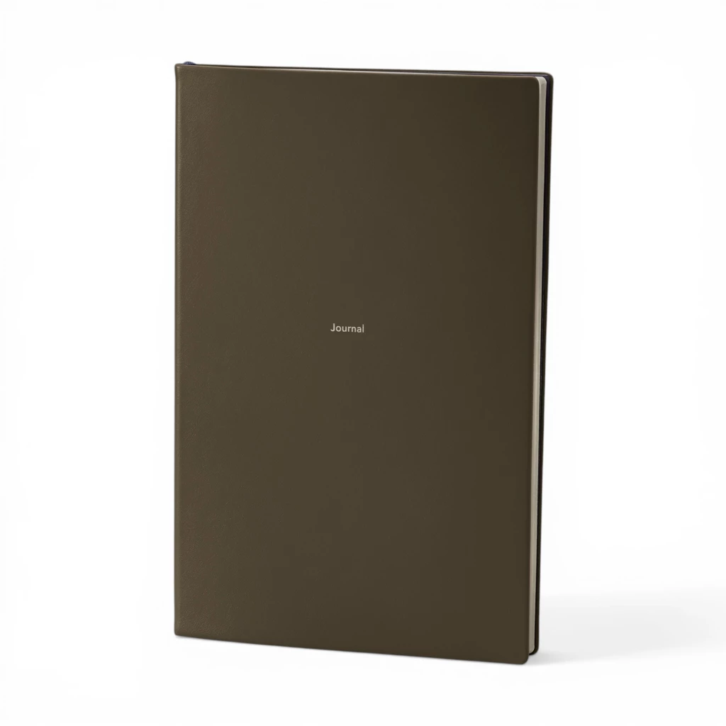 Journal L Notebook ruled Ranger Green