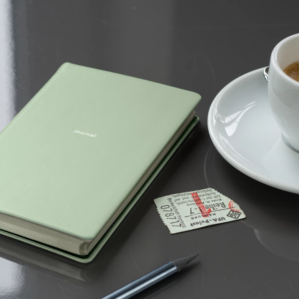 Notebook Journal S ruled Pigeon Blue